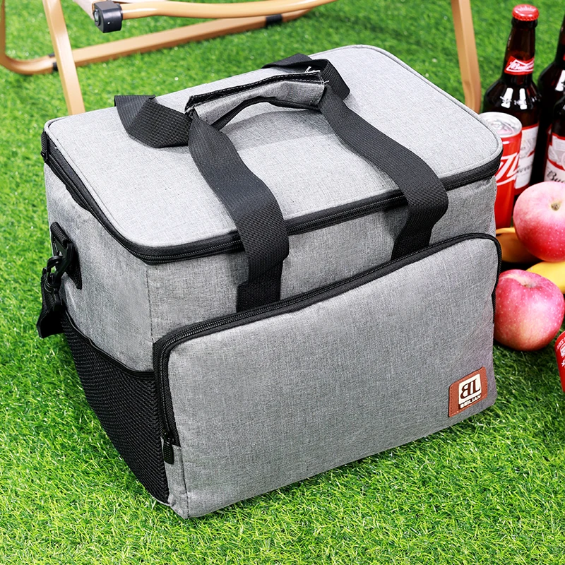 Insulated Reusable Cooler Bag for Office Work, Picnic Beach, Leakproof Freezable Cooler Bag Outdoor Travel Hiking bag Lunch bag