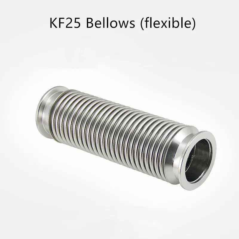 Kf25 flexibler und kom primi erbarer Vakuum balg Expansions schlauch Balg Rohr klemm verschraubung Flansch verbindung Edelstahl 304 Material