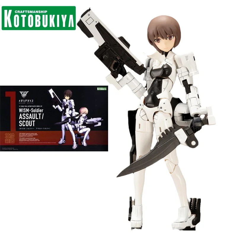 

Оригинальный MEGAMI DEVICE1 KP406 WISM Soldier ASSAULT/SCOUT аниме фигурка в сборе модель игрушки модель куклы подарки для детей