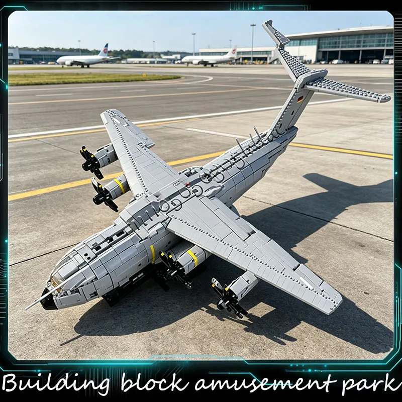 NEW 9228 PCS MOC Airbus Manned Airplane MOC Building Block Model Custom Puzzles Technology DIY Assemble Puzzle Toys Kids Gifts