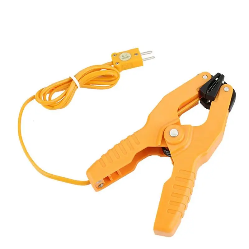 AAAE HT-05 K Type Thermocouple Sensor Temperature Lead Pipe Clamp 1-3/8Inch -40-200℃ HT-05