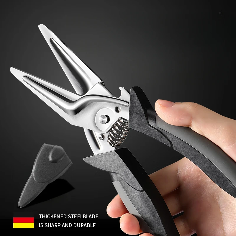 High strength scissors! Blades are sharp and tough and handle shearing with ease!