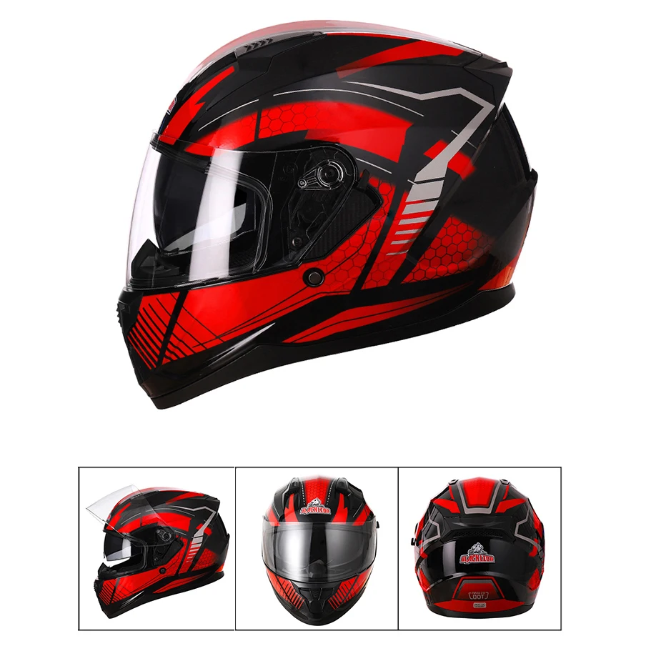 

Motorcycle Helmet Racing Motocross Helmets Full Face Helmet Full Face Moto Adult Motorbike Street Touring Riding Casco Capacete