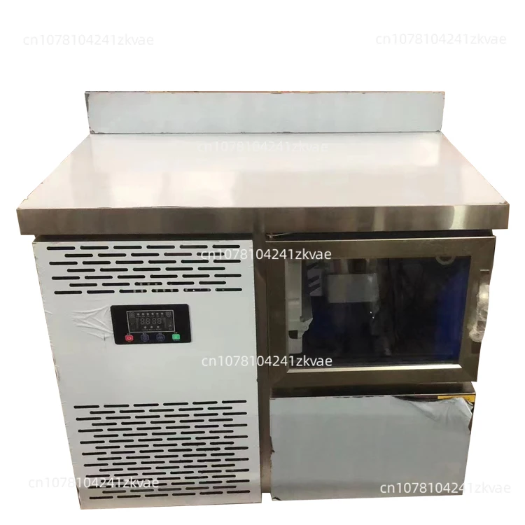 New Generation Ice Maker Blue Light Under Counter Ice Making Machine