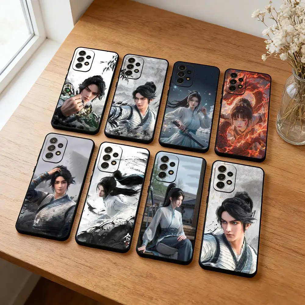 Sword of Coming-G Animation  Phone Case For Samsung S26,S25,S24,S23,S22,Plus,Cover  Black Shell