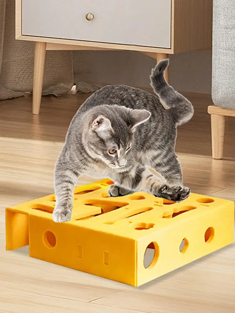 猫用パズルおもちゃ インタラクティブエンリッチメントおもちゃ パズルボックス 迷路感覚活動 行動訓練 プレイエリア 孤独時間用