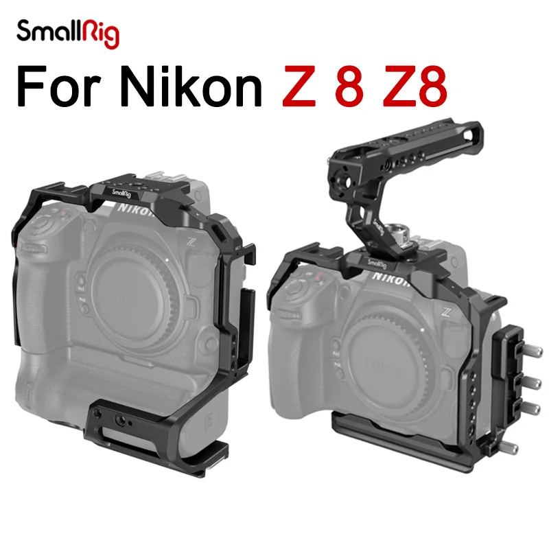 

Клетка SmallRig для камеры Nikon Z 8, клетка для камеры с аккумулятором MB-N12, 3982, 3940, 3941, 3942