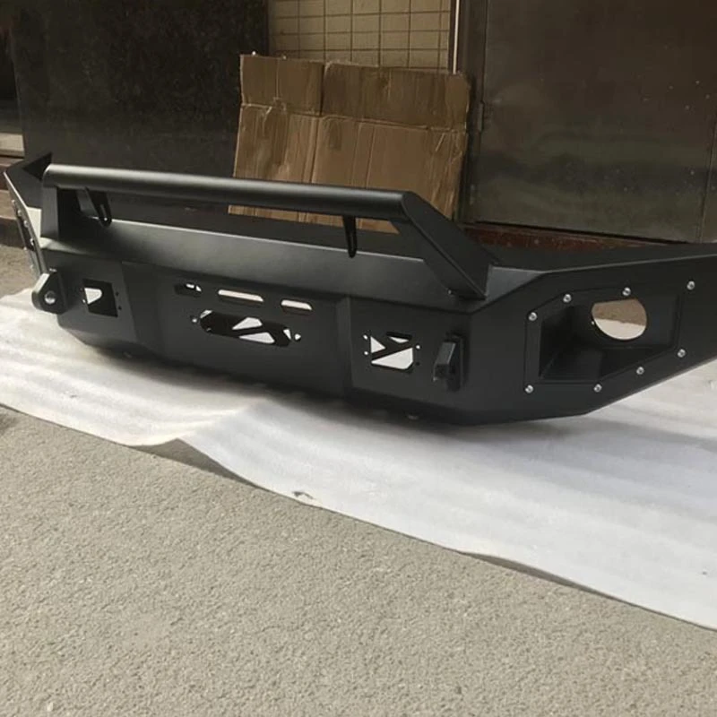 Applicable to 15-20 Years Ford Raptor F150 Competitive off-Road Front Anti-Collision Bumper Can Press Winch Bar