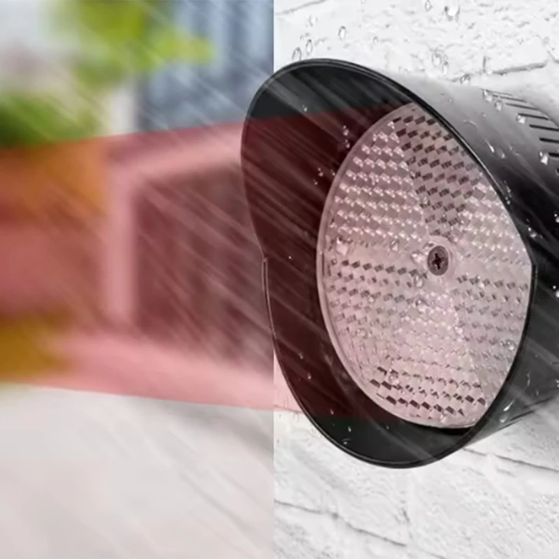 Reflector Photocell Long Range 12-24V DC/AC Automatic Gate Infrared Photocell Sensor with Waterproof Cover-A12I