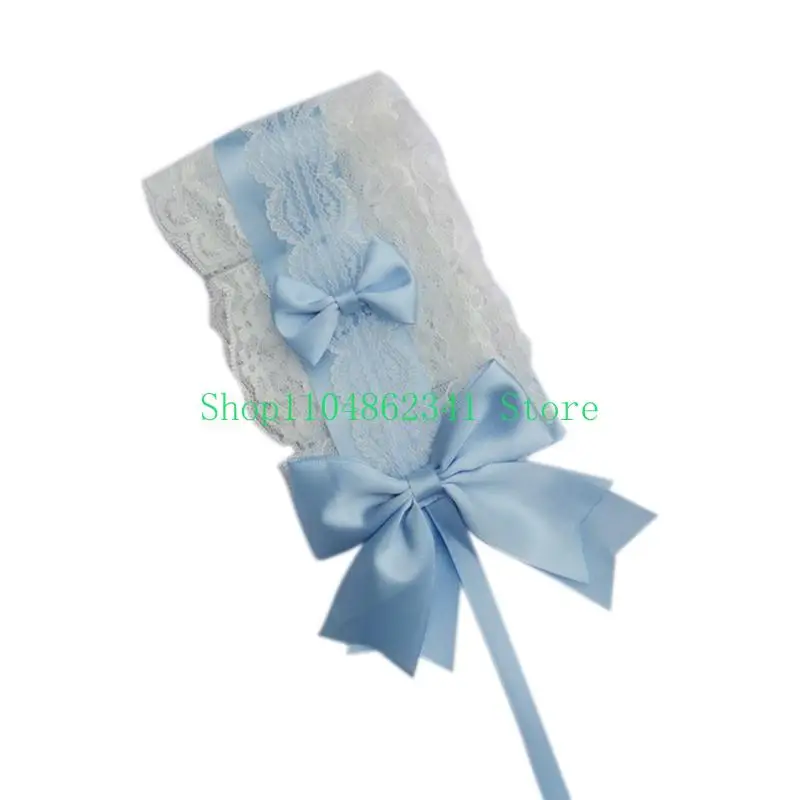 

5asd аниме повязка на голову с кружевным бантом для женщин Хэллоуин вечерние повязка для волос костюм аксессуары