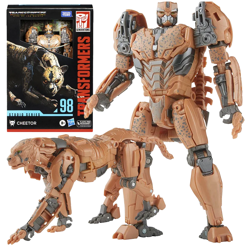 

In Stock Original Hasbro Transformers Studio Series Cheetor SS98 Anime Action Figure Toys Doll Collection Model Hobby Toys Gift