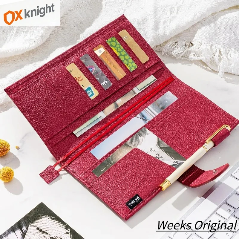 ox-knight-2026-agenda-originale-in-pelle-litchi-con-copertina-per-settimana-per-hobonichi-con-tasca-posteriore-e-doppia-chiusura-a-moschettone