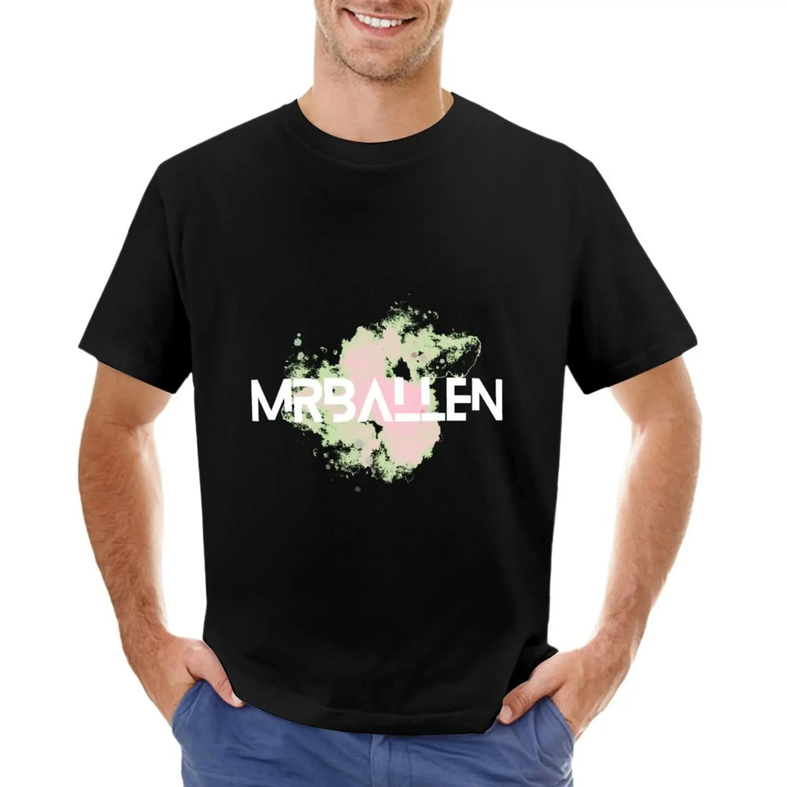 Mrballen T-Shirt cotton graphic tees anime stuff T-shirt men