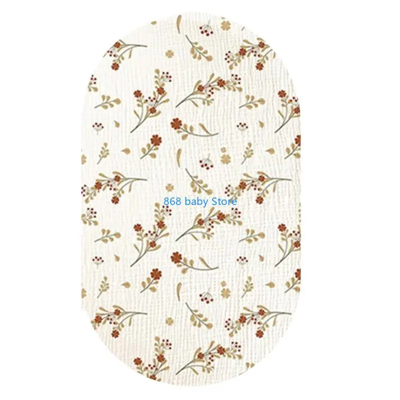 29EE سرير بيبي ملاءة ناعمة غطاء حماية للسرير من أجل نوم مريح في الحضانة أساسي 83.82 سم/33 بوصة