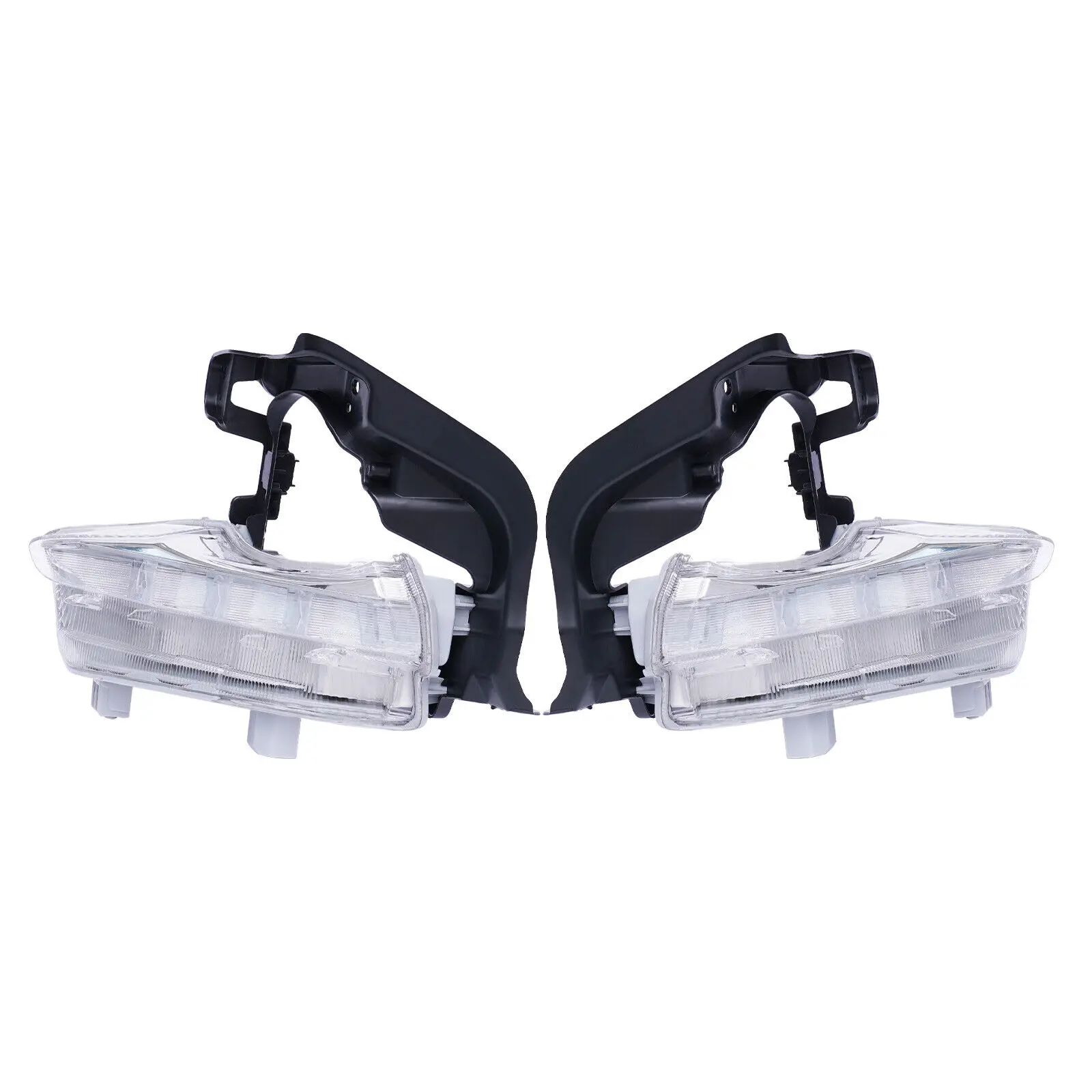 1Pair Running Light Fog Lamp Left and Right Side LED DRL For 2014 2015 2016 Toyota Highlander Daytime (USA STOCK)