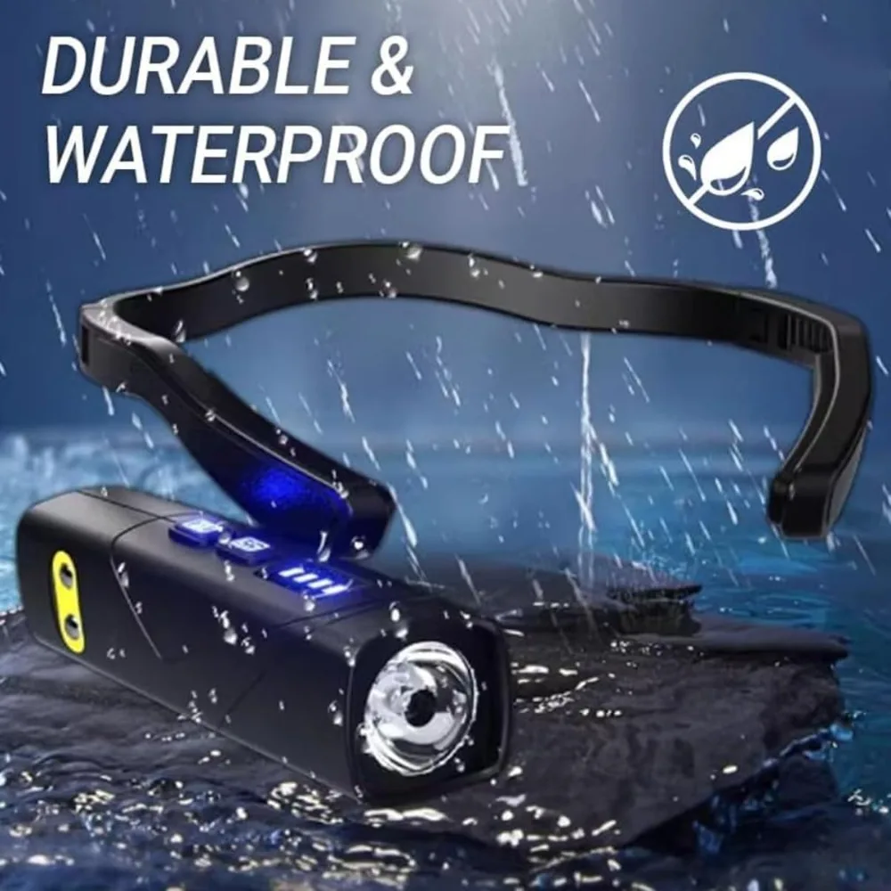 Smart Night Fishing Headlight Detachable Convenient Ear-mounted Flashlight High Lumen Long Endurance Sensor Headlight Outdoor