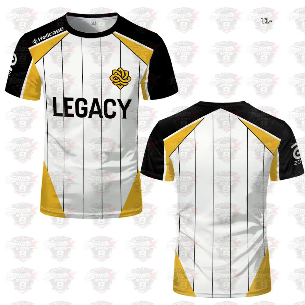 Legacy Gaming E-sports Club New Summer Uniforms Cs2 Esl Pro League Training Jerseys Player Customized T-shirts Boys Gifts Tops