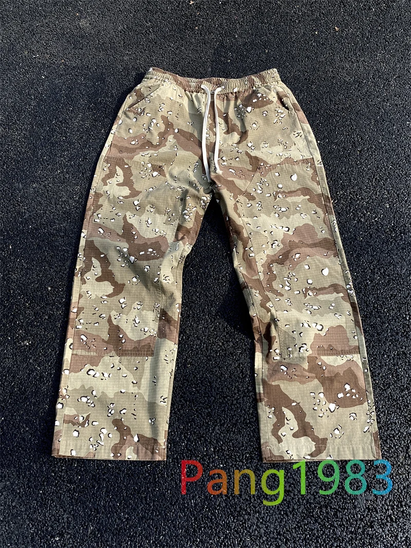 Desert Camouflage Functional Logging Pants Men Women High Quality 3D Cut Straight Tube Casual Workwear Pants