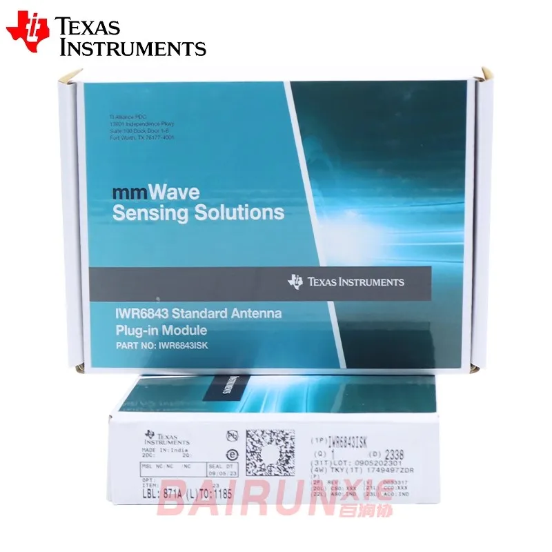 TI official original import IWR6843ISK smart millimeter wave sensor standard antenna plug-in, module