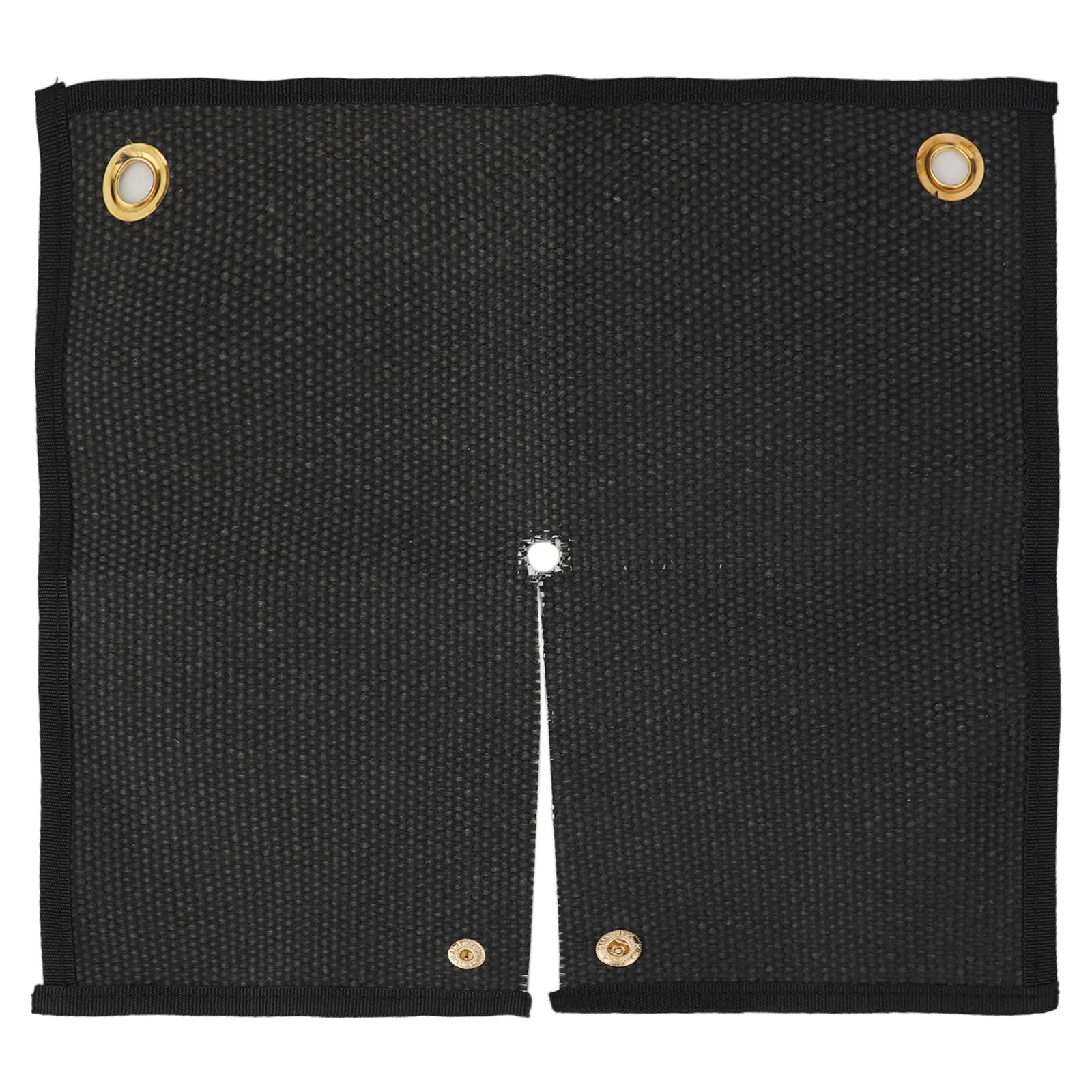 Black Color For Welding Fireproof Welding Pad High-Quality Snap Button Multiple Hooks And Holes Tear Resistant