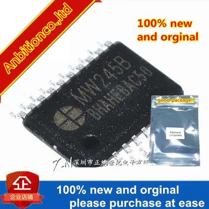 20Pcs 100% Nieuwe En Orginal MW245B MW245TS SM245TS TSSOP20 Full Color Display In Voorraad