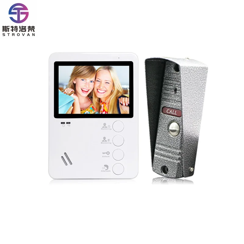 

4 Wire Video Door Entry System