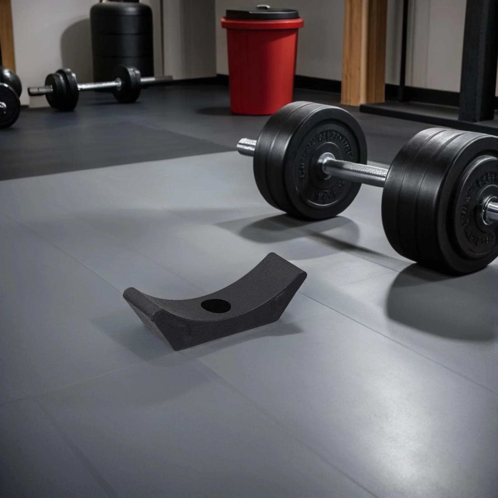 

4pcs Dumbbell Rack Black PP 140mm Plastic Fitness Tool Stand Strength Training Replacement Accessories Cradles Racks