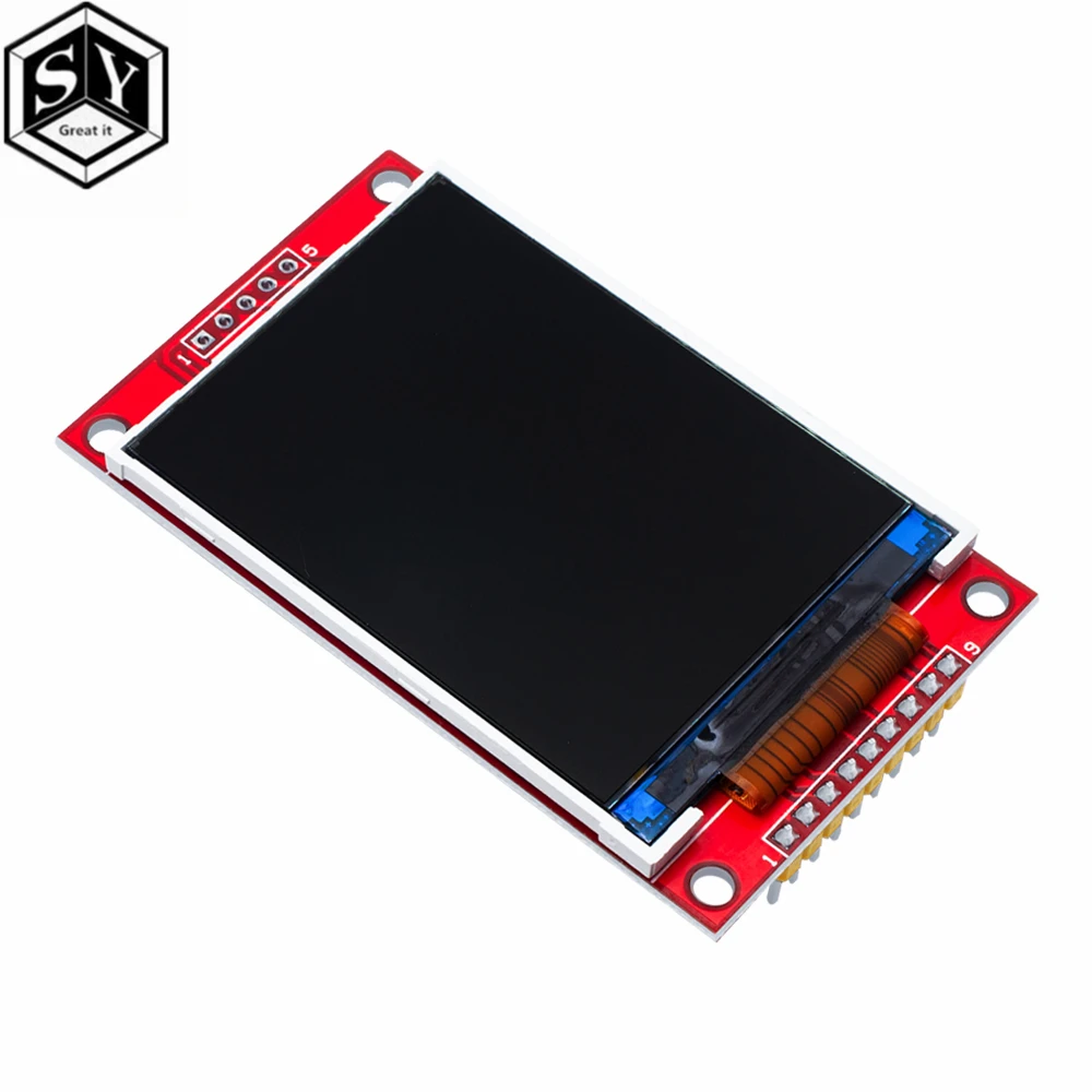 Smart Electronics 2,2 Zoll 240*320 Punkte SPI TFT LCD Serial Port Modul Display ILI9341 5V / 3,3V 2,2'' 240x320 für Arduino Diy