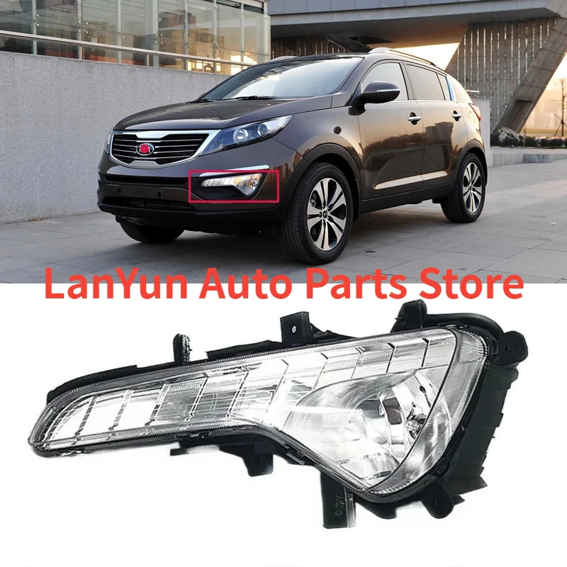 

Для KIA SPORTAGE R 2010 2011 2012 2013, автомобильные противотуманные фары, передний бампер, решетка, сигнальная лампа, светодиодные противотуманные фары в сборе, автомобильные аксессуары