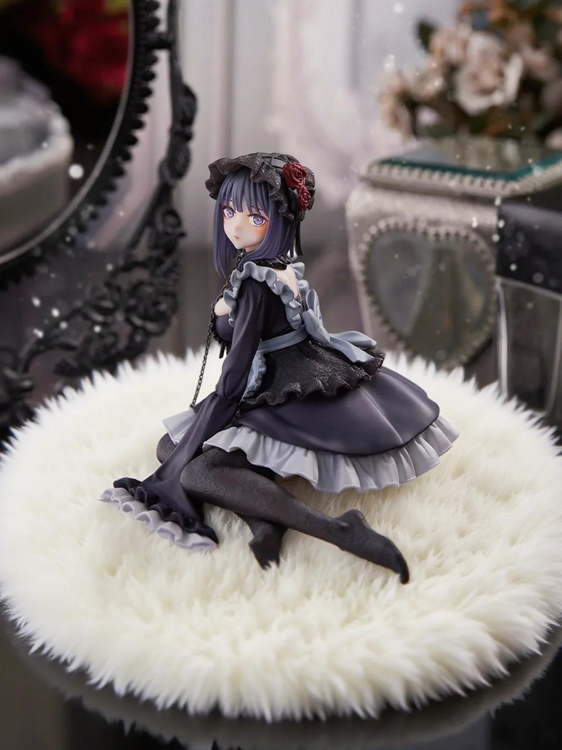 2 Arten My Dress-Up Darling Anime-Figur Schwarzes Dienstmädchen-Outfit Kitagawa Marin Actionfigur Shizuku Kuroe Figurine Sammlungsmodell – Detail 1