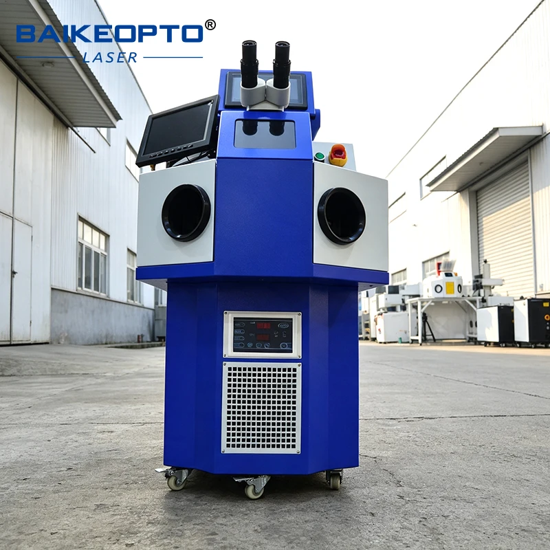 BK‑YJW300 300W Jewelry Laser Welder High Precision Spot Welding Machine for Jewelry Making & Mould Repair Work
