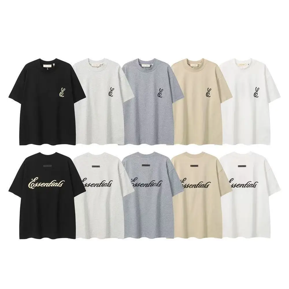 2026 New Trendy Letter Printed Beauty Summer High Street European and American Leisure Versatile Short Sleeve T-shirt — купить у AliExpress WW