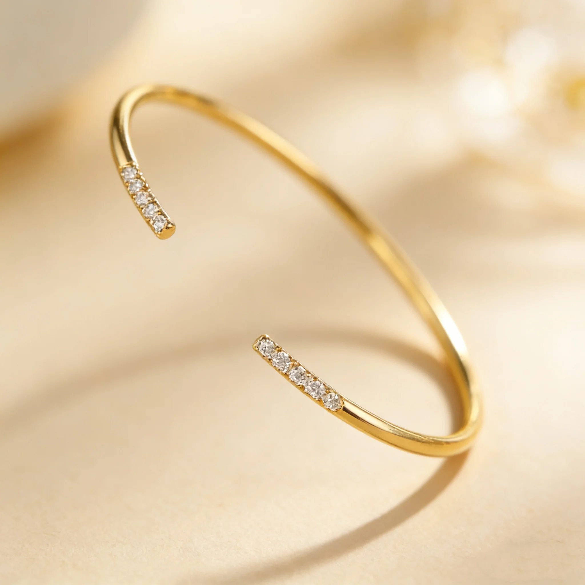 High End Women's Simple And Fashionable 5a Zircon Bracelet With 925 Sterling Silver 18k Gold-plated Perfect Jewelry Gift