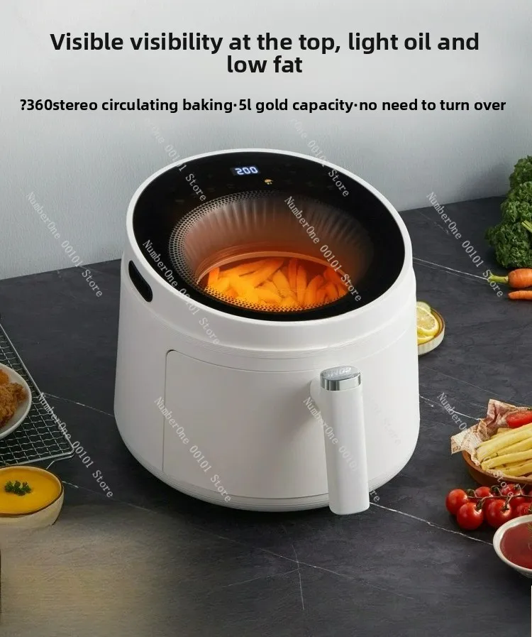 

Air Fryer Household New Visual Large Capacity Oven Cooking Machine