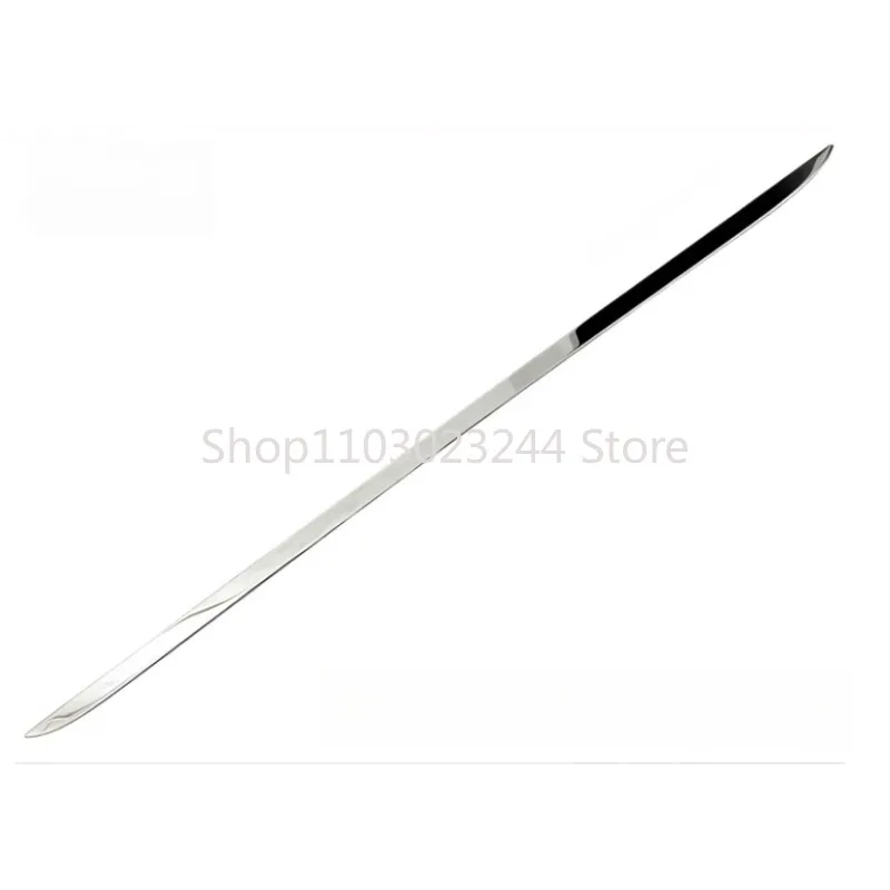 Car styling FIT for Toyota CROWN 2023 2024 Rear Trunk Lid Cover Trim CHROME REAR BOOT DOOR TRUNK LID COVER GARNISH TRIM