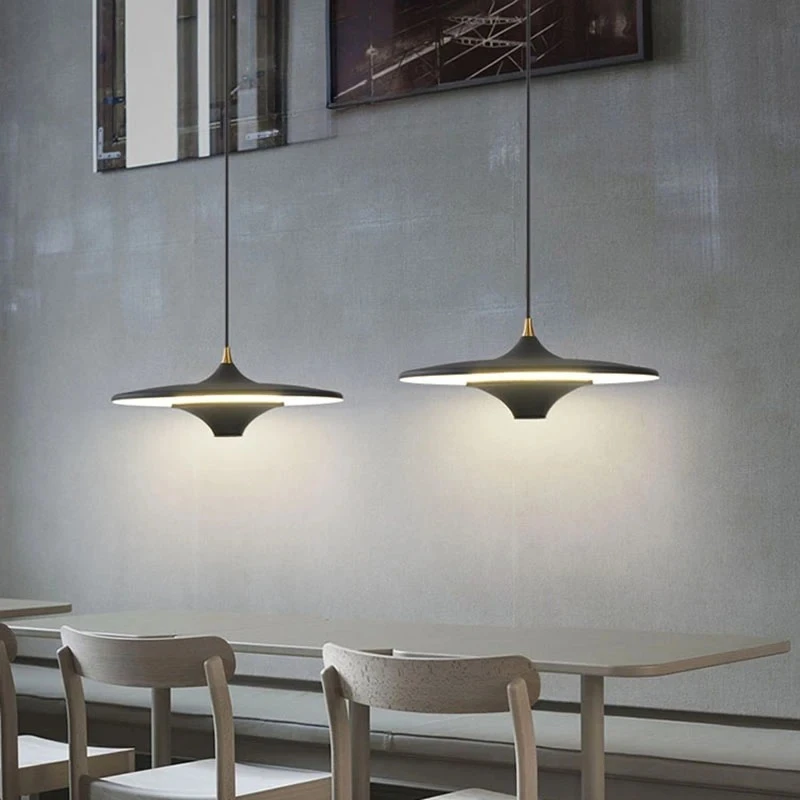 

Minimalist Nordic UFO Pendant Lamp Modern LED Chandelier For Bedroom Living Room Dining Room Home Interior Lighting Decoration