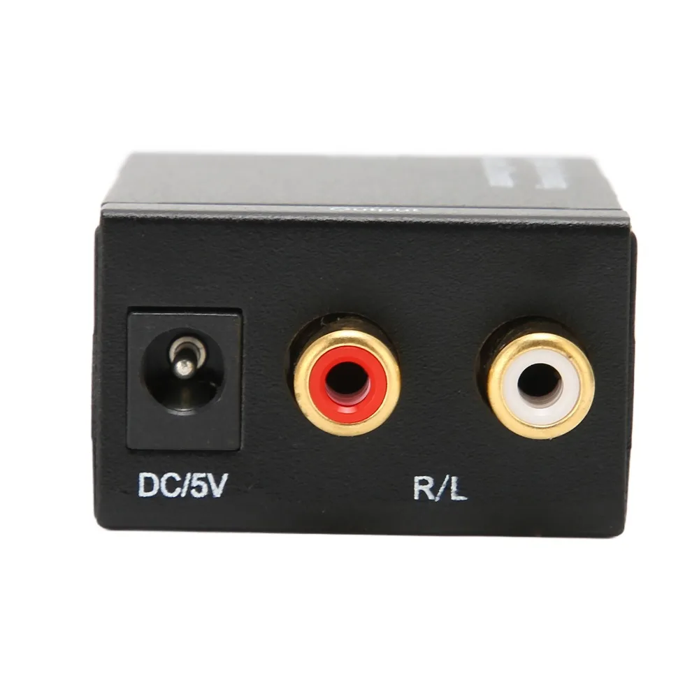Easy To Install Professional Digital To Analog Converter for RCA Digital Optical Converter RCA To Optical Adapter Home Theater