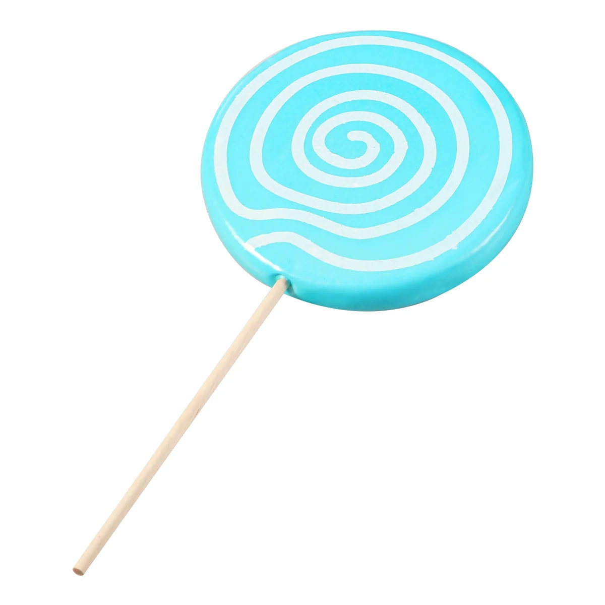 Blue Candy Lollipop Crafts Photot Props Simulation Decoration Filler Photography Accessories Kids Toy Baby