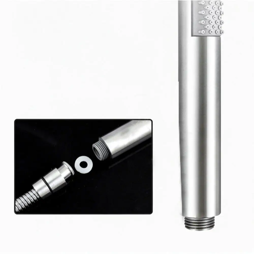 Stainless Steel Rainfall Shower Head Handheld Sprayer Bathroom High Pressure Water Saving Round Nozzle For For Zhuoding Unit