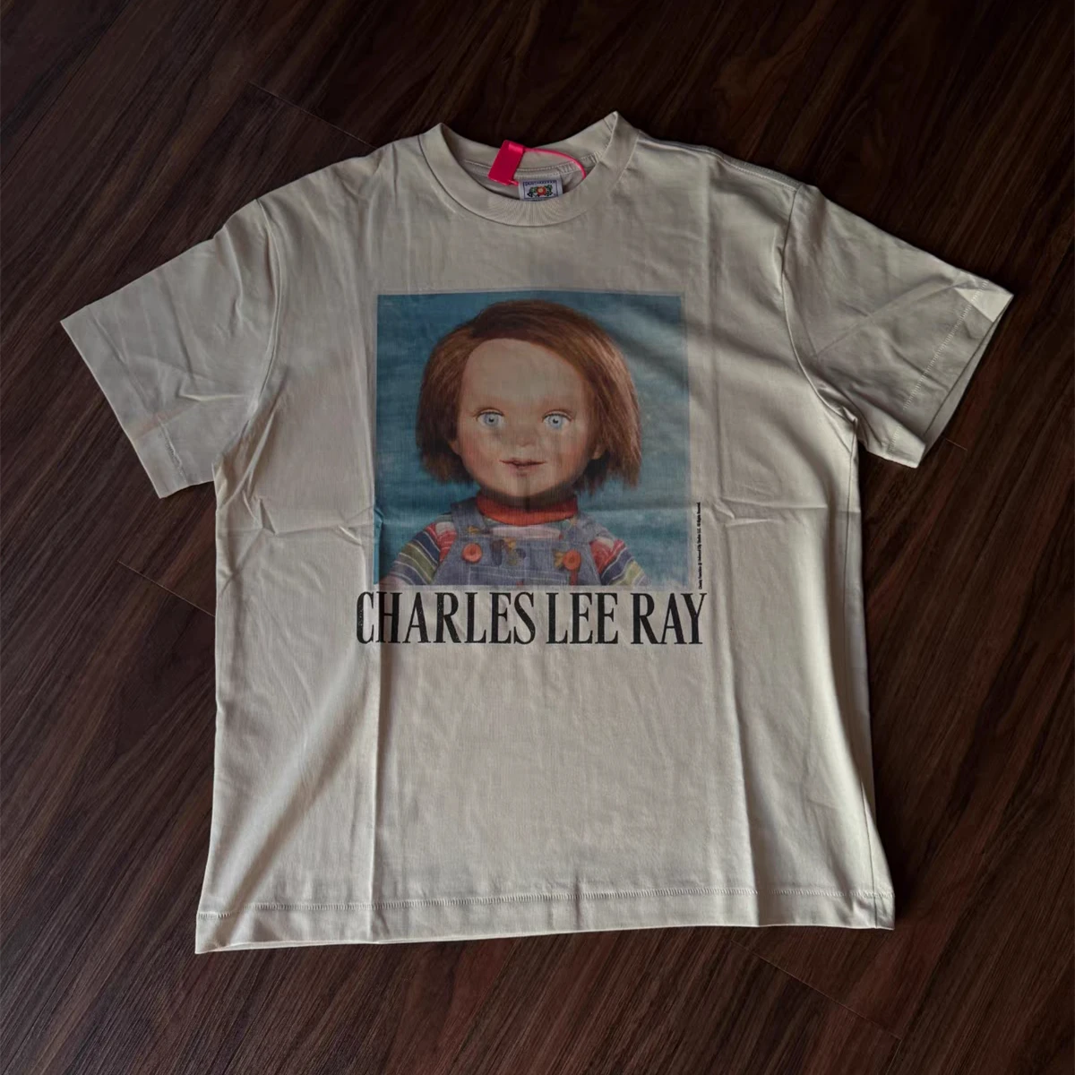 26FW SAINT Cartoon Horror Doll Print T Shirt Men Women High Quality Tee Tops T-Shirt