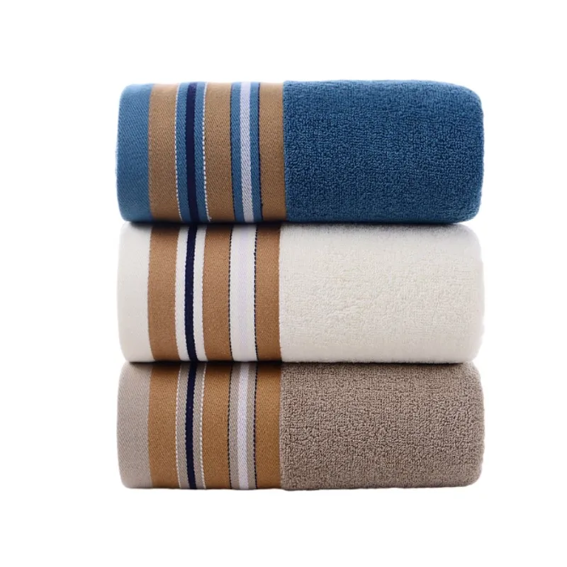 

2 Pack Premium Quality Soft Hand Bath Towels 100% Cotton Highly Absorbent Towels for Bathroom Gym Hotel and Spa hair Towels