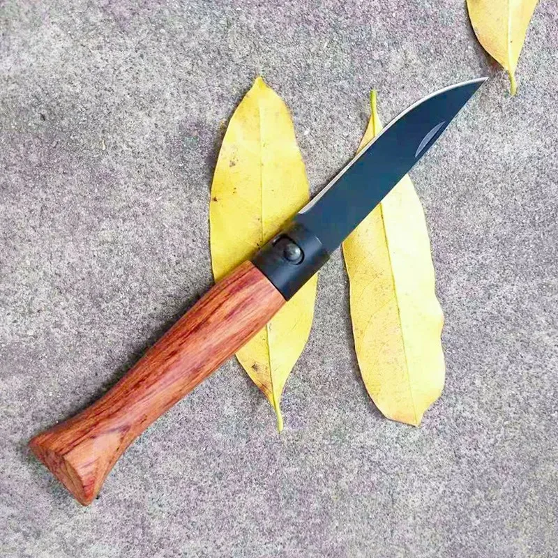 Camping portable knife folding knife handmade outdoor convenient outdoor fruit knife foldable storage sharp knife