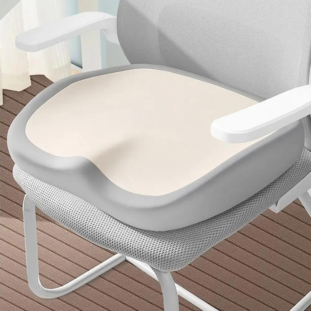 Slow Rebound Memory Foam Pillow Memory Foam Seat Cushion for Office Chair Pressure Relief Coccyx Support Pad Ergonomic Tailbone