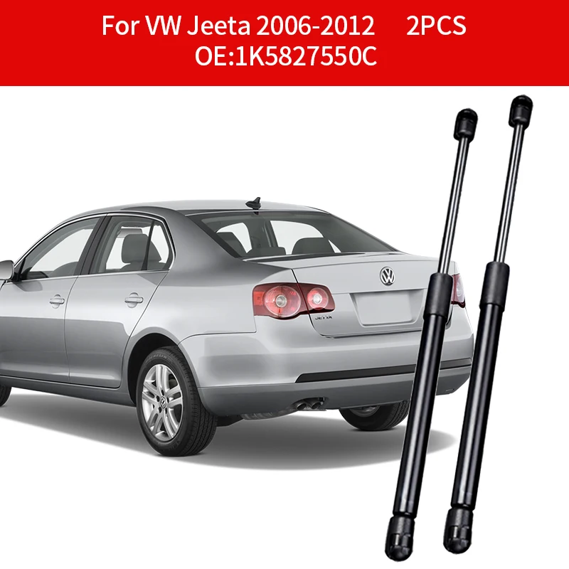2PCS For VW Jetta III Rear Tailgate Boot Trunk Tailgate Gas Struts Support 2006-2012 OE 1K5827550C 1K5827550B