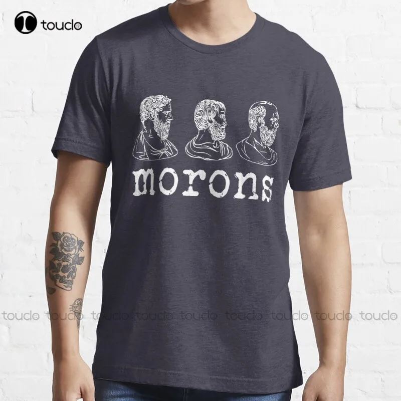 Inspired By Princess Bride - Plato - Aristotle - Socrates - Morons - Movie Quotes - Comedy T-Shirt Shirts Cotton Tee Shirt