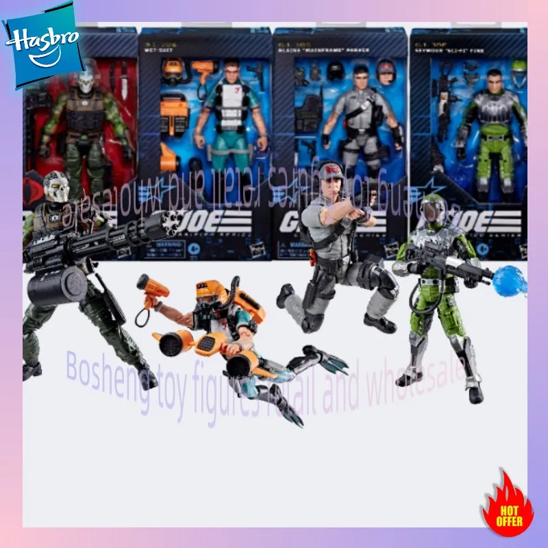 

Hasbro G.I. Joe Classified Series Grim Viper/Wet-Suit/Seymour Fine/Blaine Parker Action Figure Original Model Toy Gifts