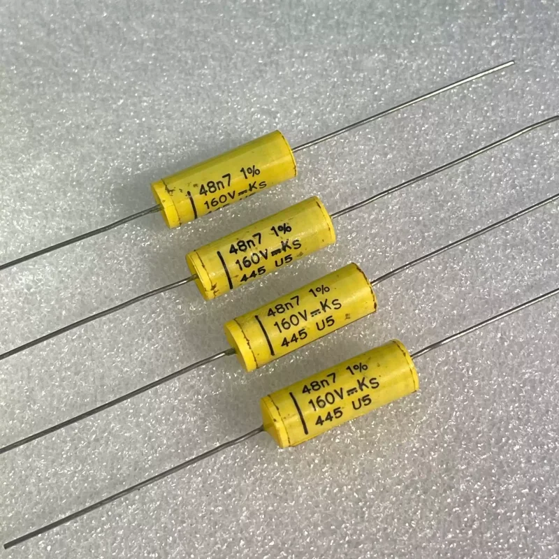 5PCS Xidian KS 0.0487UF generation 0.047UF generation 0.0499UF generation 0.05UF generation 160V tin foil guitar capacitor