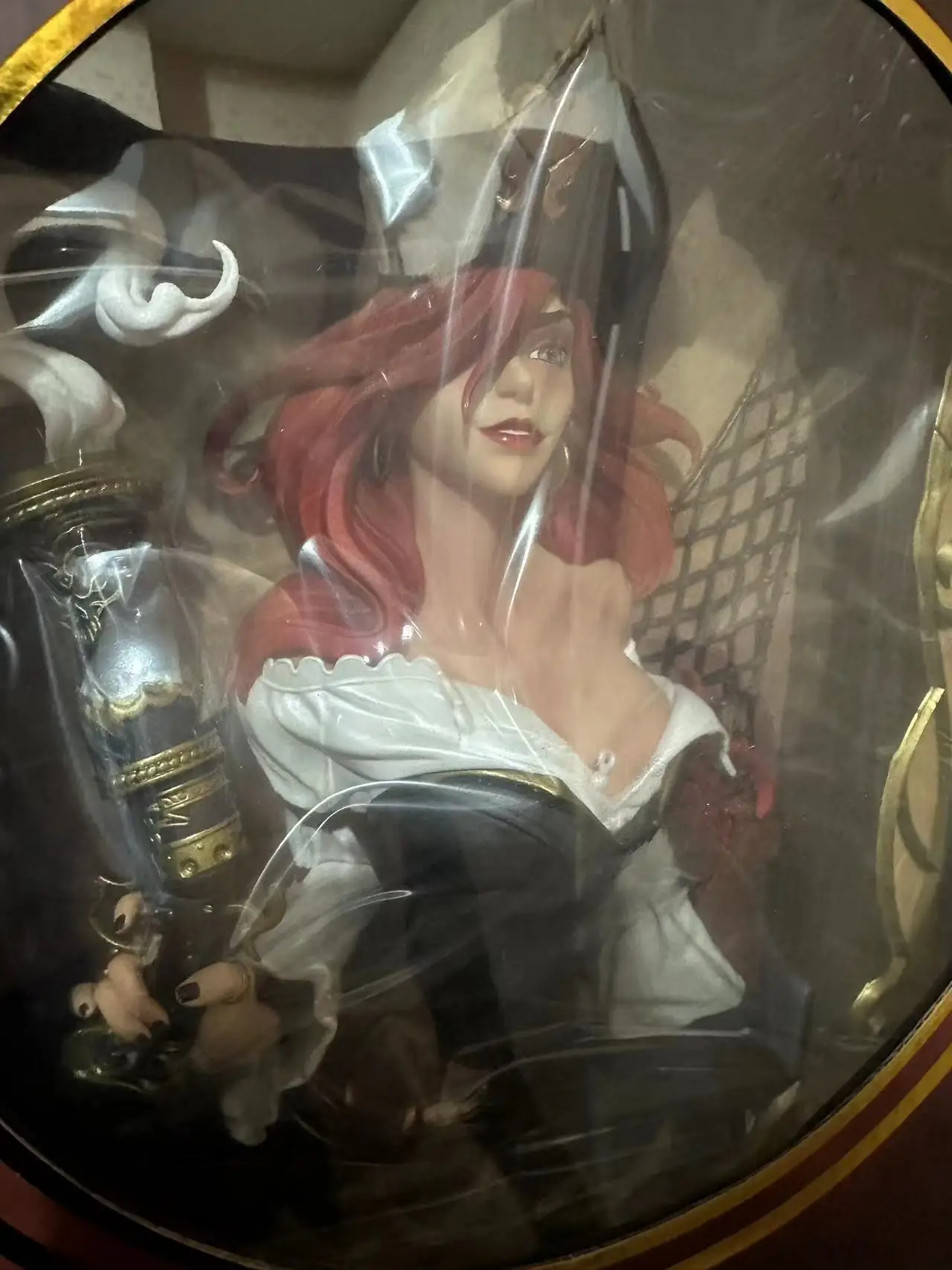 Miss Fortune Figure 3D Photo Frame Statue Genuine Original Packaging Brand New