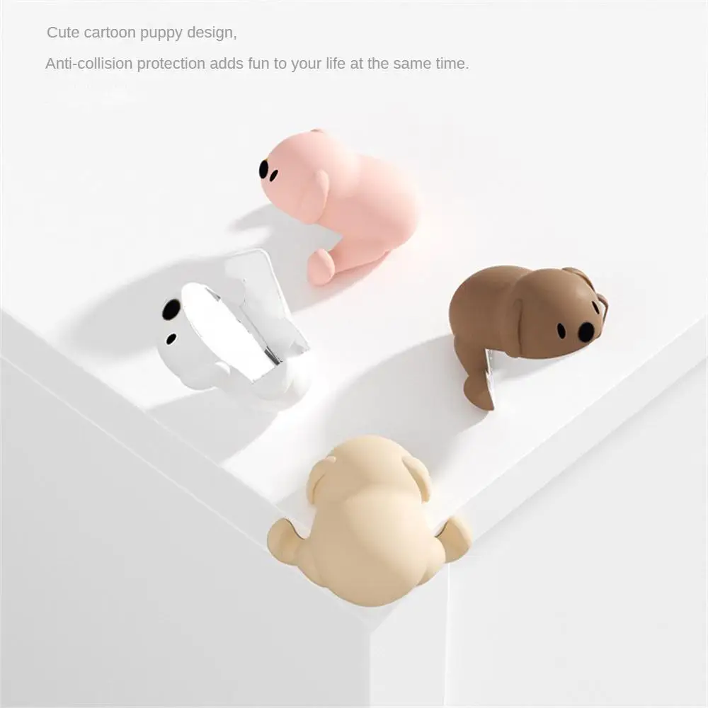 Cute Cartoon Baby Safety Silicone Protector Table Furniture Kids Desk Corner Edge Protection Cover Children Anticollision Guards