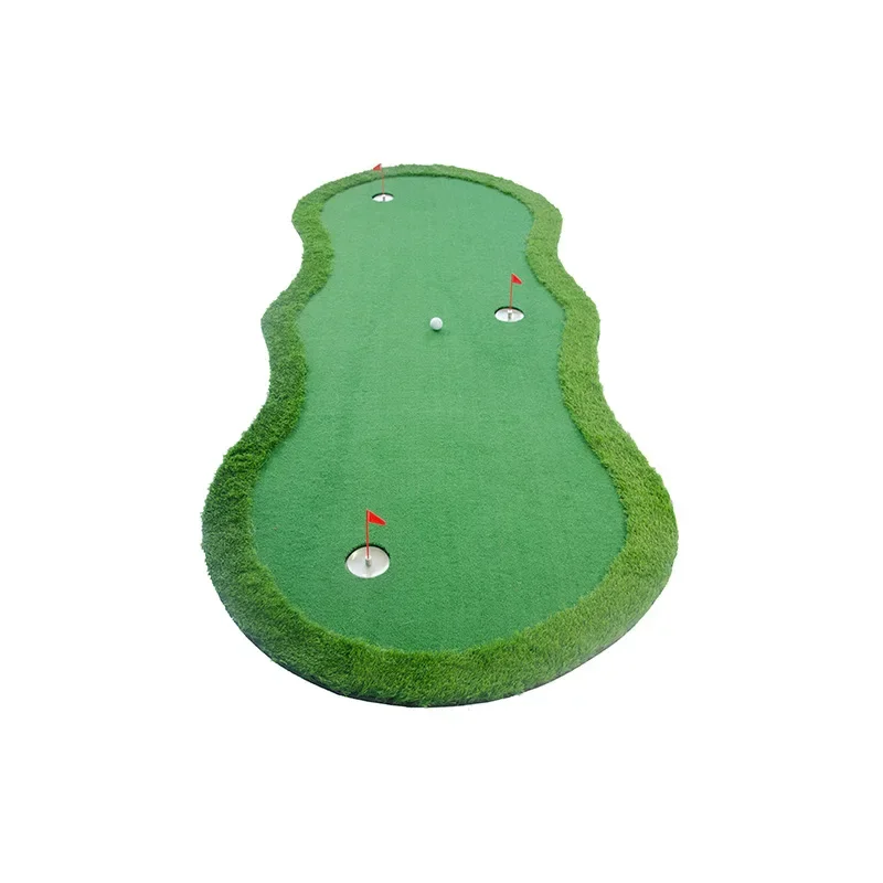 New Design Customized Artificial Synthetic Turf Mat Carpets Indoor Outdoor Personal Mini Putting Green